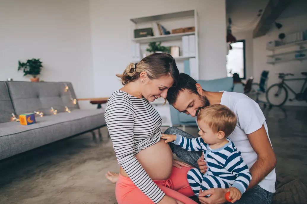 pré-natal família ícone de notícia